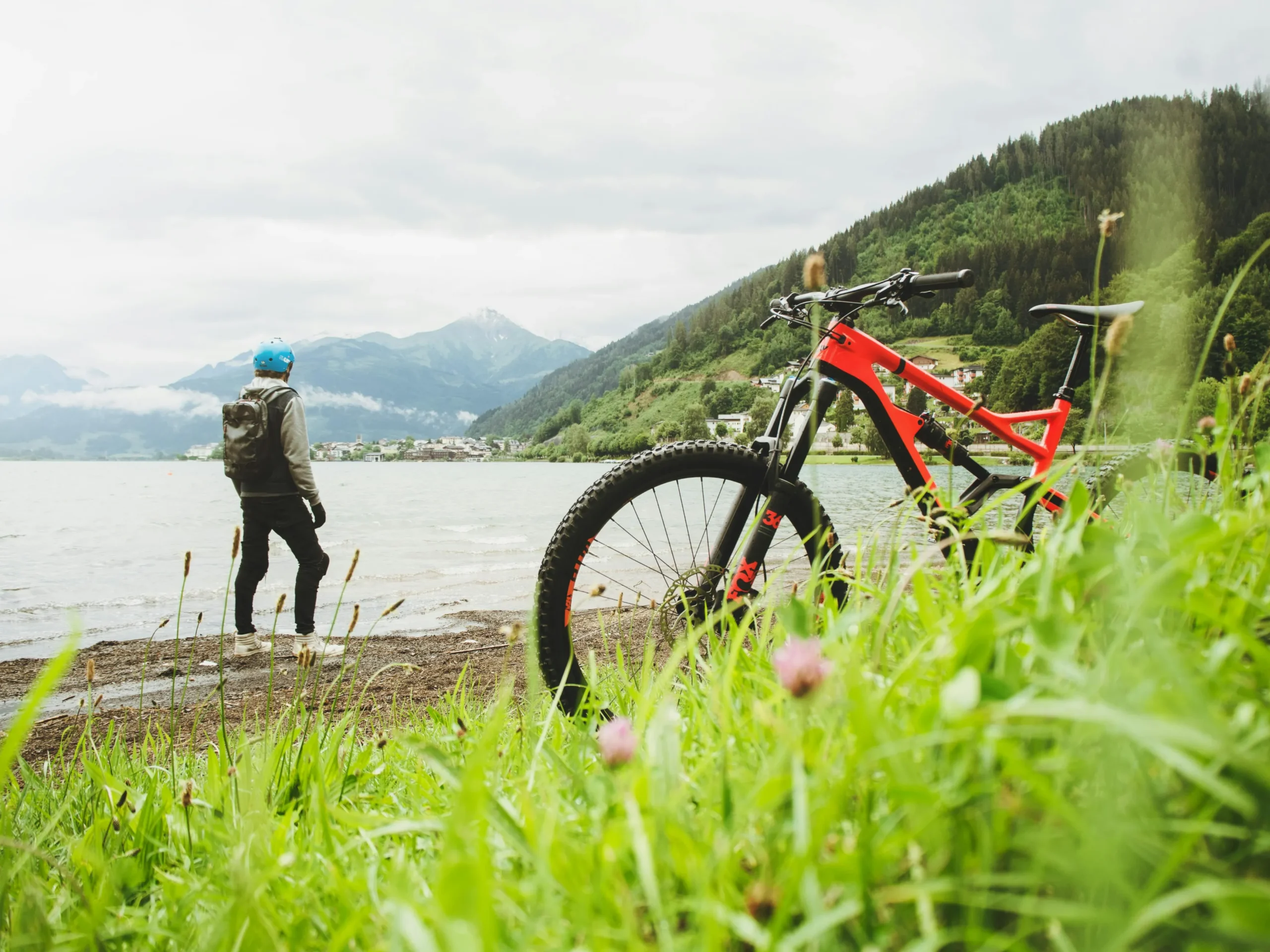 mountain biking